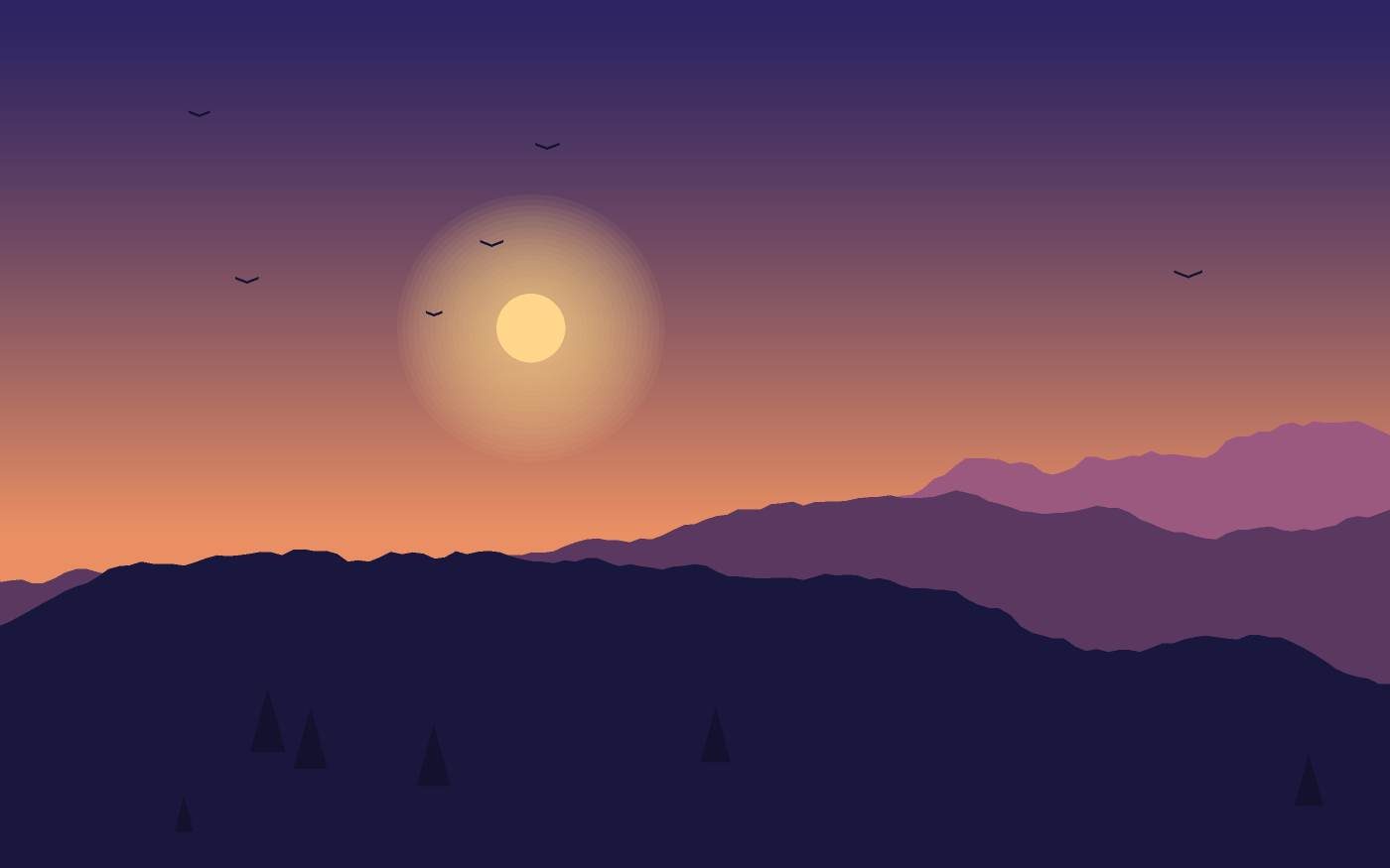 Illustration de paysage