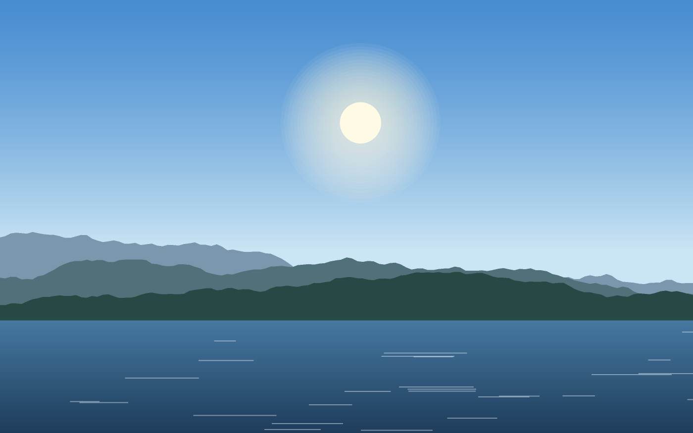 Illustration de paysage