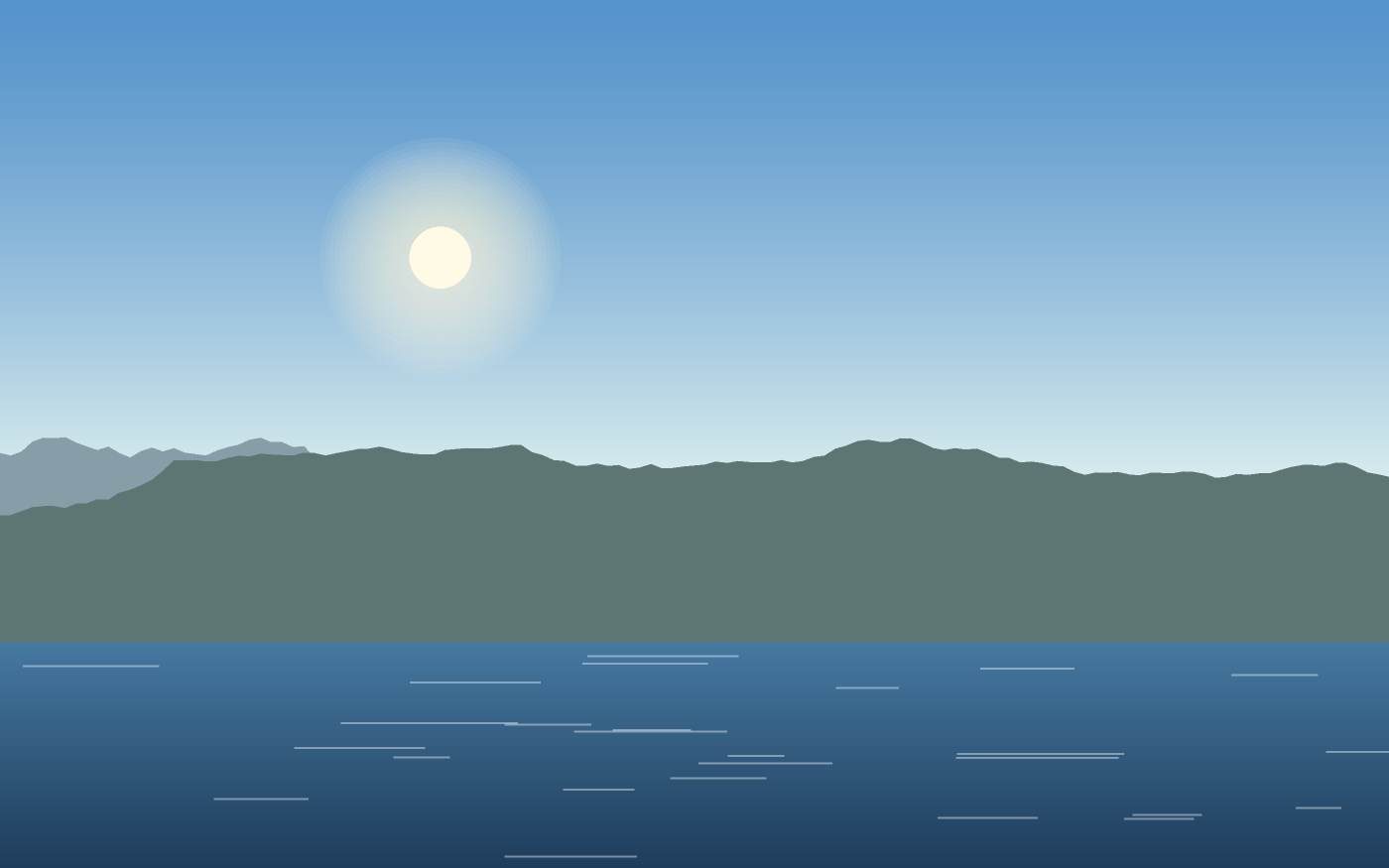 Landschapsillustratie