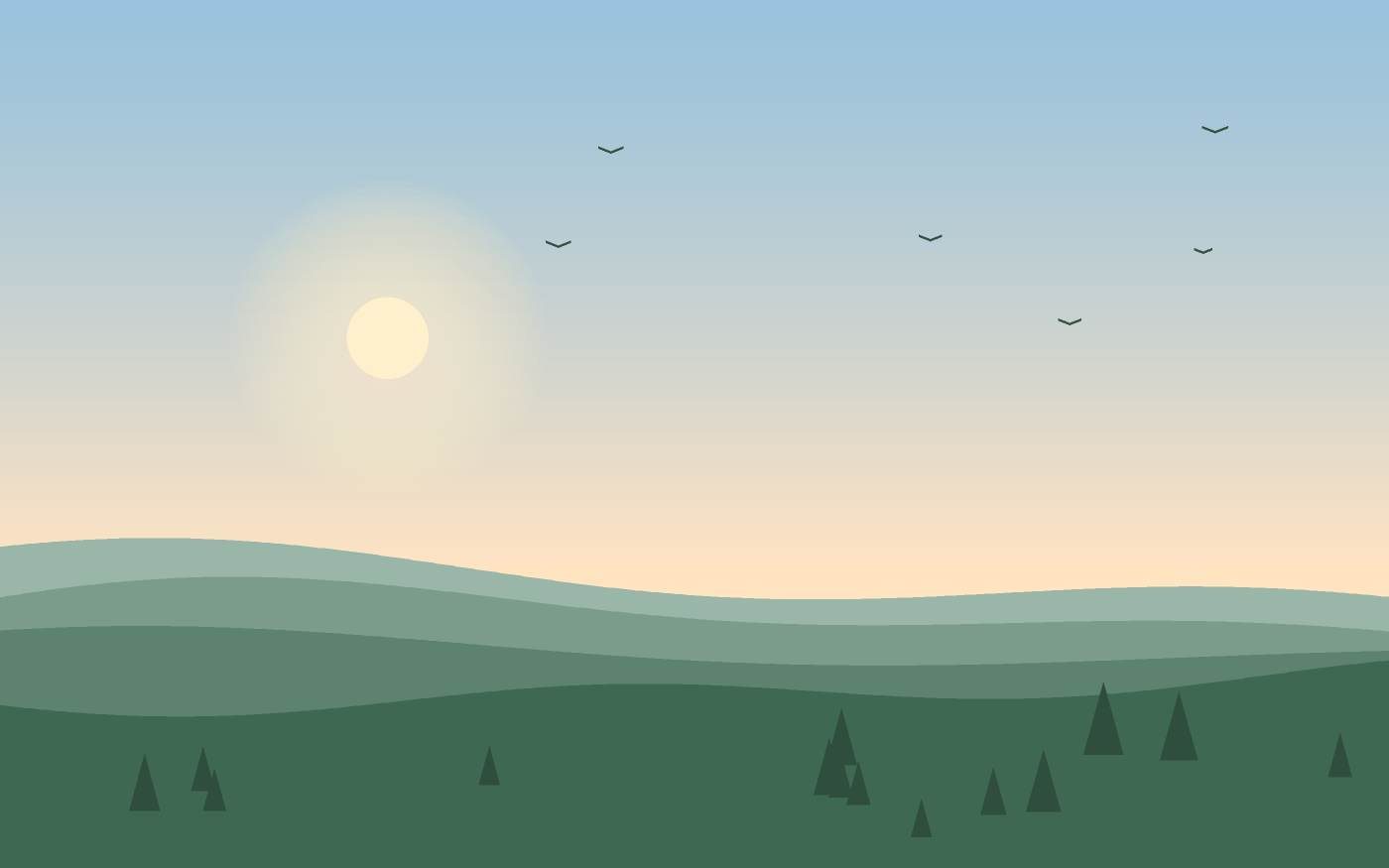 Landscape illustration